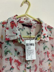 Floral Print Casual Shirt