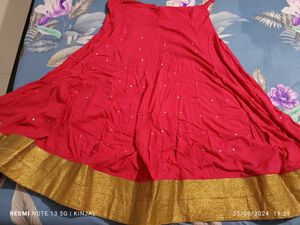 Navaratri Lehenga Without Blouse