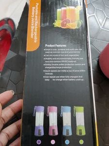 Portable Rechargeable Juice Blender