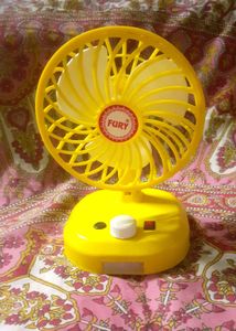Mini Smart Fan Portable Ac Led Light Rechargeable