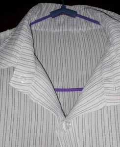 White Striped Shirt ☁️✨