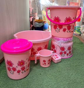 6 - Piece Printed Bathset