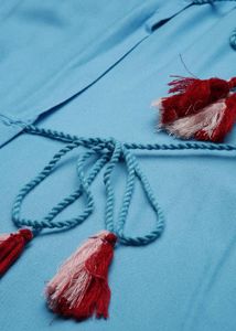 Blue Kurta Suit Set With Dupatta