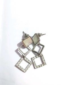 Geometric Drop Earrings