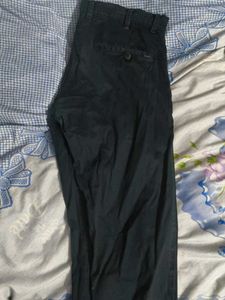 Black Cotton Pant