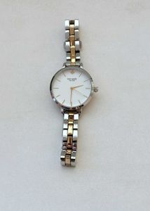 kate spade metro three-hand two-tone metal Watch