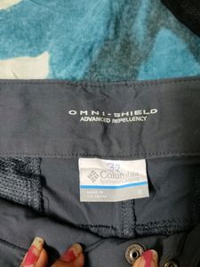 It Is A Slate Grey Shorts From Brand Columbia.