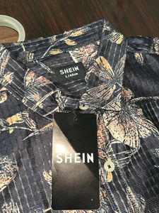 SHEIN New With  Tag ..Floral Print Shirt