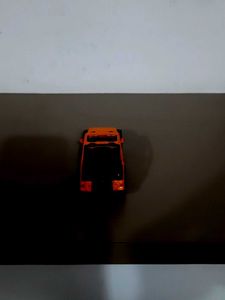 Orange Toy Jeep