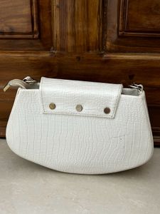Classy White Handbag