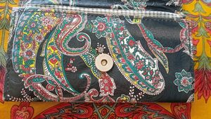 Black Printed -  New Hand Purse