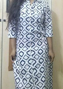 Printed Straight Kurta
