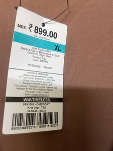 Max New Brown Top For Ladies