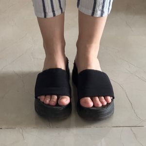 Steve Madden platform slippers, UK5.5/EU39, used