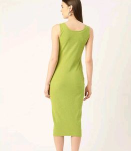 Green Midi Bodycon Dress