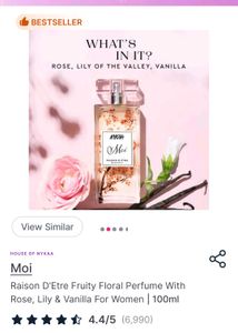 Floral Perfume Bottle