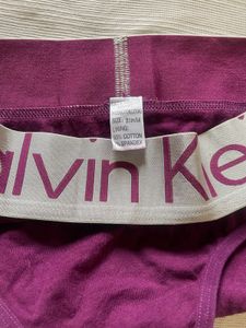 Calvin Klein Purple Cotton Briefs