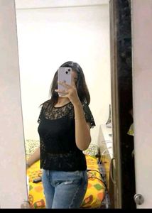 Black Lace Top