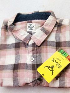 Boy's Checkered Shirt