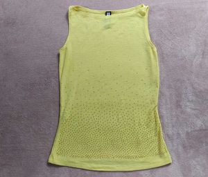 Yellow Sleeveless Top