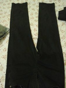 High Waist Black Jeans