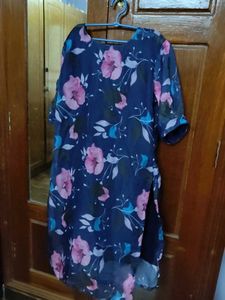 Floral Print Kurta