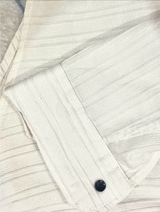 beautiful white Striped Casual Shirt