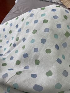 White Colourful Polka Dot Skirt