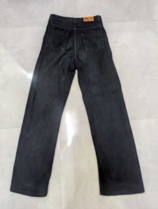 Black Tinted High Waisted Jeans