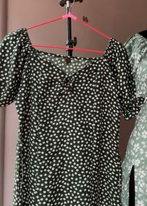 Floral Print Midi Dresses