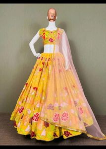 Women Sequin Lahnga Choli