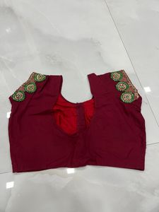 Green Embroidered Saree