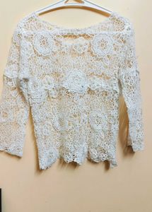 Crochet Lace Top