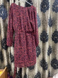 Imported only wrap dress