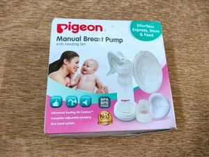 Pigeon Manual Breast Pump With Feeding Set