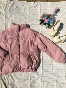 Pink Puffer Jacket