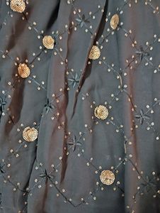 Black Sharara Set