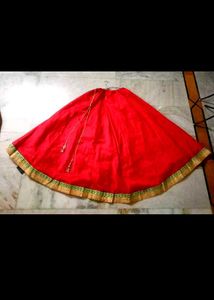 Embroidered Partywear Kurti With Lehenga , Dupatta