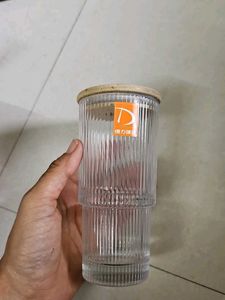Deli Glass Straw Cup