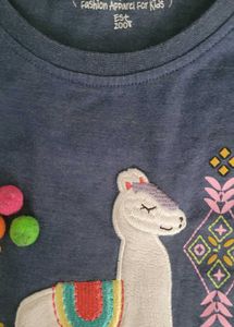 Girls  Unicorn Top