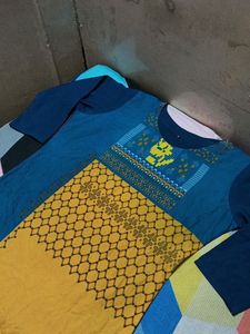 Kurti Combo with 1 free Pant S, M, L size can use