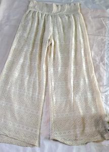 free shipping Lace Wide Leg Pants