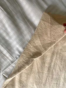 32-40Beige Knit Midi Skirt