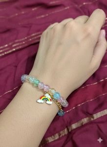 Rainbow Charm Bracelet For Women