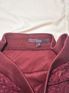 Cut Out Lace Skirt