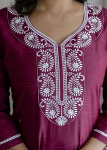 Elegant Maroon Kurta