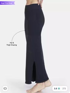 Black Maxi Skirt with Slit