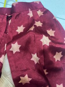 Pure Ajrakh Materials StarPrint Dhoti  Pants