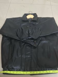 Teal Leather Jacket