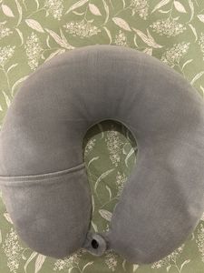 Grey Neck Pillow